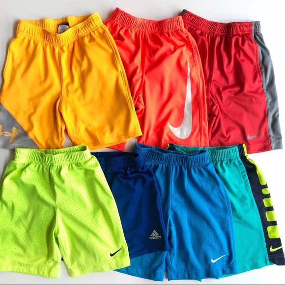 boys nike shorts set